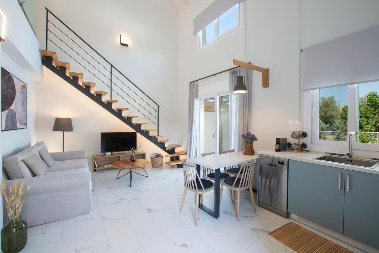 Grappolo Lefkada Villas - Villa Vertzami just 2 km from Lefkada town Apolpaina Exteriör bild