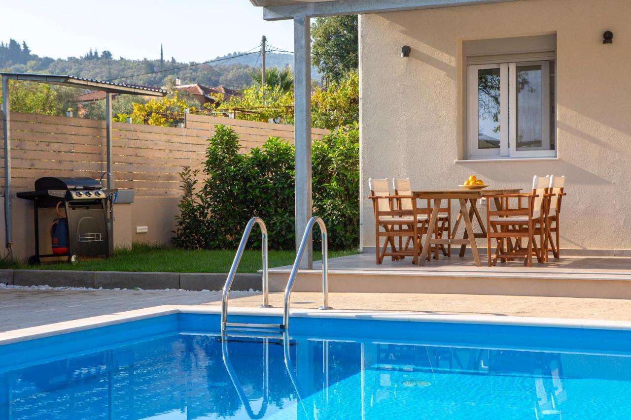 Grappolo Lefkada Villas - Villa Vertzami just 2 km from Lefkada town Apolpaina Exteriör bild