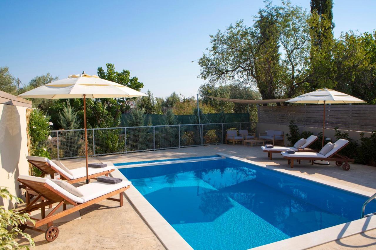Grappolo Lefkada Villas - Villa Vertzami just 2 km from Lefkada town Apolpaina Exteriör bild