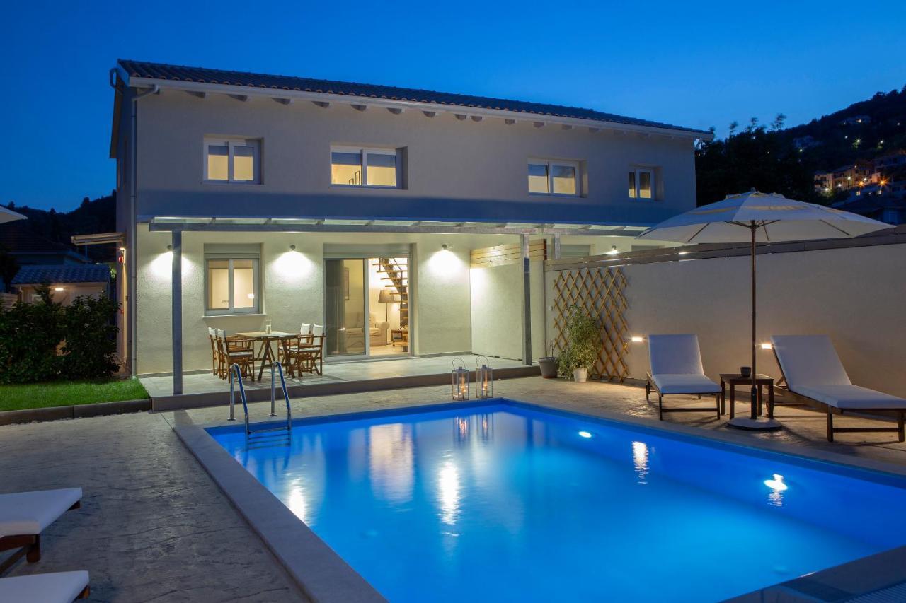 Grappolo Lefkada Villas - Villa Vertzami just 2 km from Lefkada town Apolpaina Exteriör bild